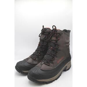 Columbia Bugaboot III Waterproof Hiking Boots 200g Men's Size 12W Brown/Black